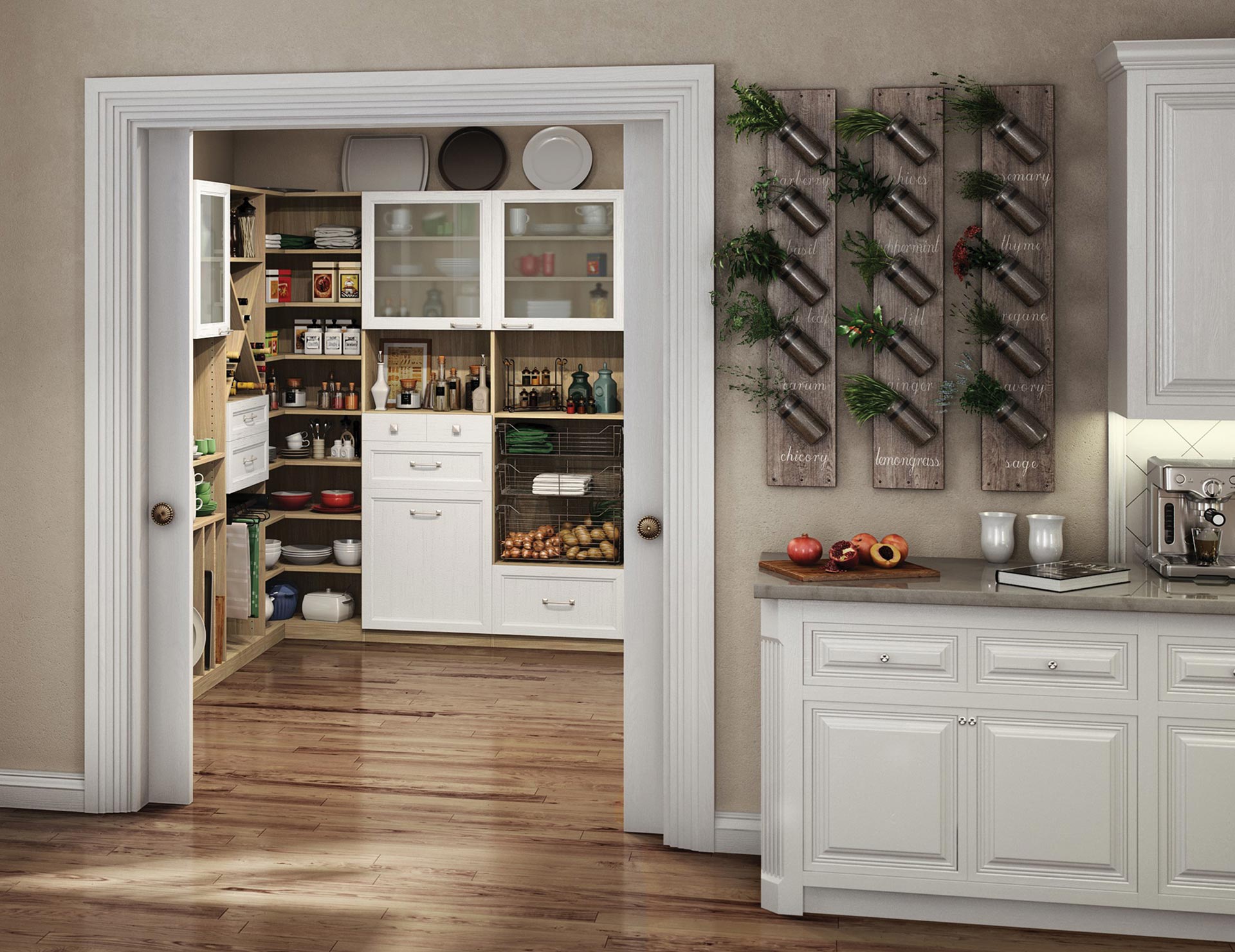 Kitchen Pantry Cabinets | Kitchen Organization Ideas | California Closets