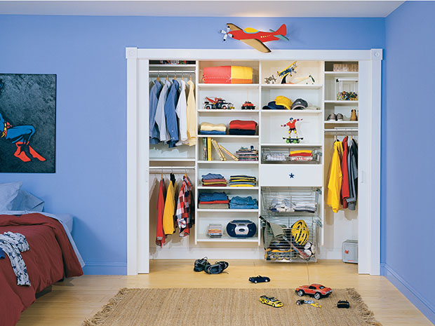 kids small closet