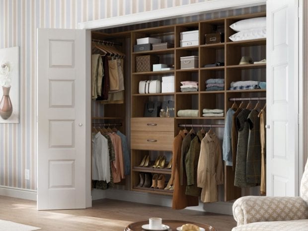 Reach-in Closets, Small Closet Design