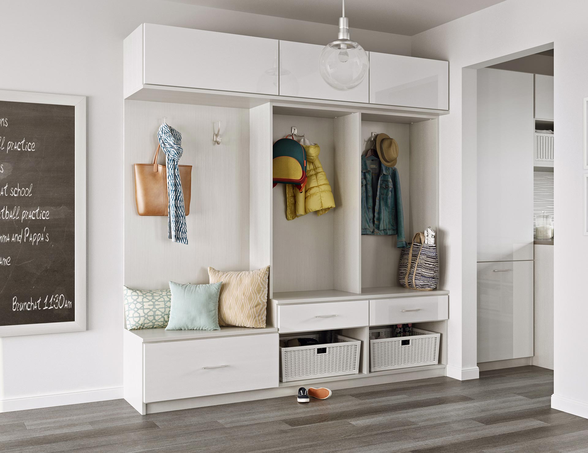 Mudroom Entry Way Into Kitchen Or Dining Room