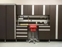 Garage Workbench And Storage Solutions California Closets