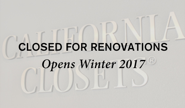 Closed For Renovations Opens Winter 2017