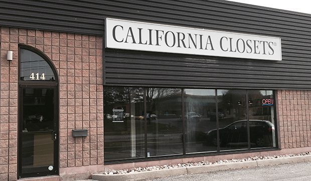 Storefront California Closets Oakville Showroom