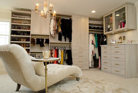 A Luxurious Closet Fit for an Interior Designer
