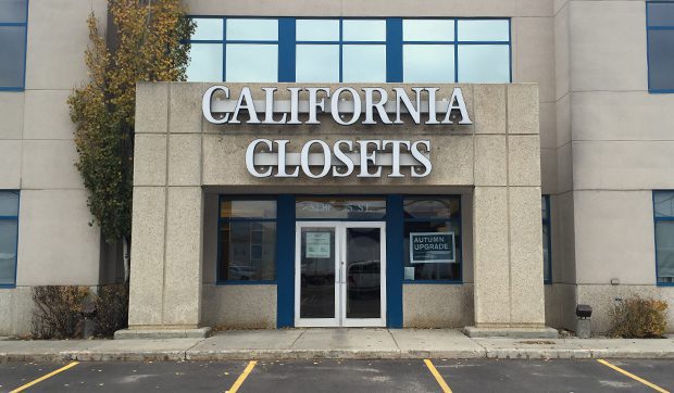 California Closets Edmonton Canada Showroom Exterior