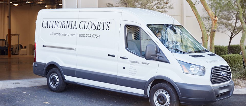 California Closets Delivery Van
