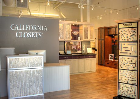 California Closets Showroom interior in Roseville