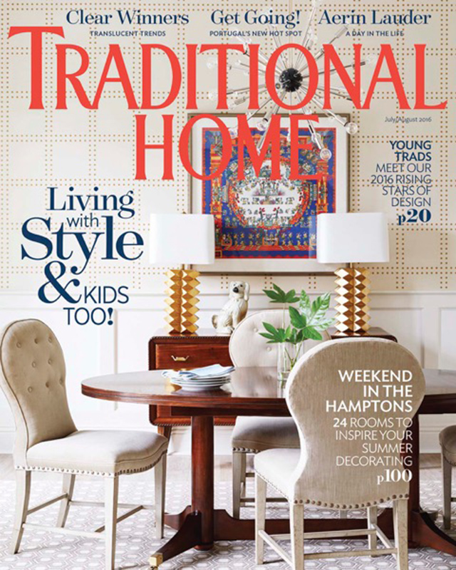 Traditional Home Magazine August 2016