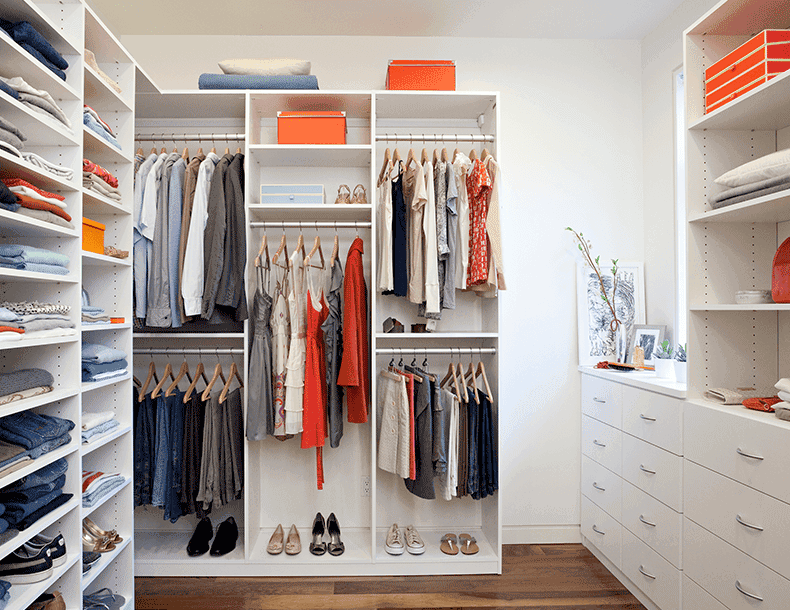 Sample California Closets Walk in Closets