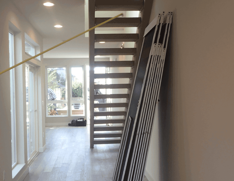 California Closets Stair Storage After