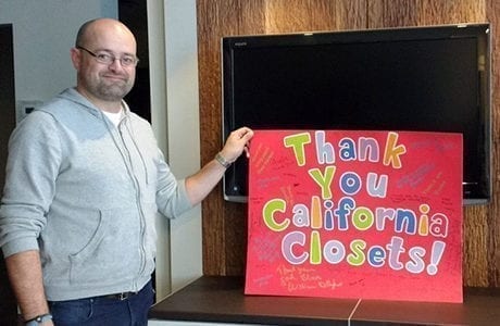 California Closets Thank You Card