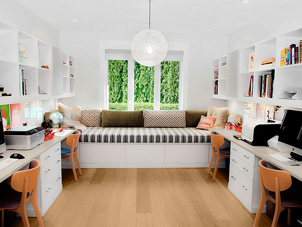California Closets - Family Work Space/Home Office