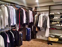 Lighting Contest Client Story Integrated Ceiling Accent Lighting in Walk In Closet