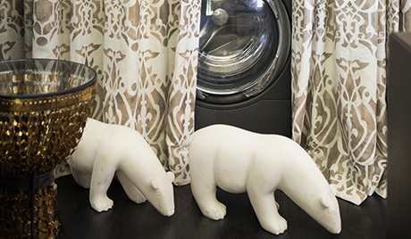 Susan Ferrier Client Story Decorative White Sculpted Polar Bears