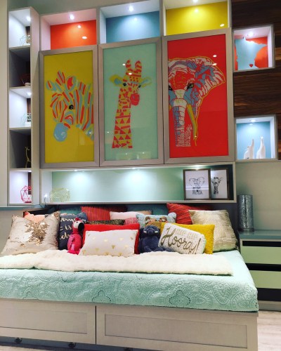 California Closets Minneapolis - Primary colors brighten this kid's bedroom with custom storage solutions