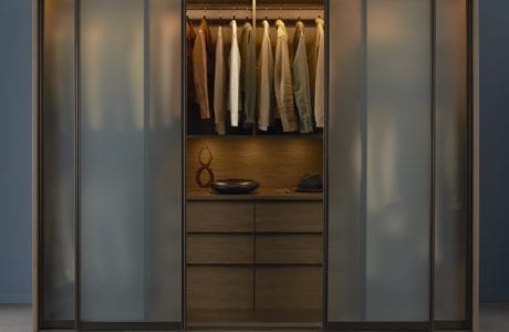California Closets contemporary reach in closet design Austin