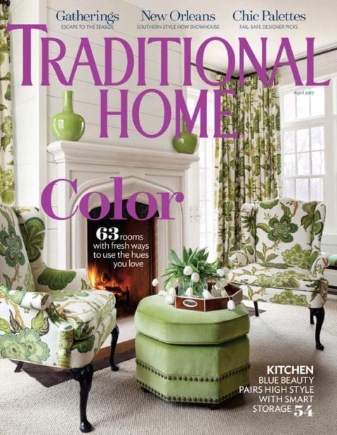 California Closets Featured In Traditional Home Magazine - April 2017