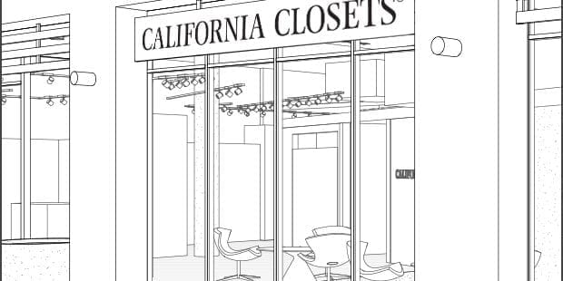 California Closets COMING SOON Showroom Exterior