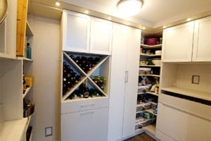 California Closets Emma Beaty Client Story Pantry full pantry with cookware