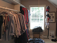 Local Client Story: His Closet-Michelle Mangini, Albany New York