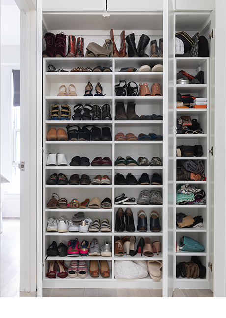 Shoe Storage System by Jamie Rosen