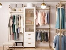 Martha Stewart Everyday Closet Hanging & Shoe Storage System – California  Closets
