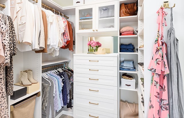 A Couple Expands from One Closet to Two