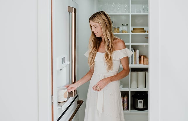 A Clean Custom Pantry for Interior Designer Sarah Sherman Samuel