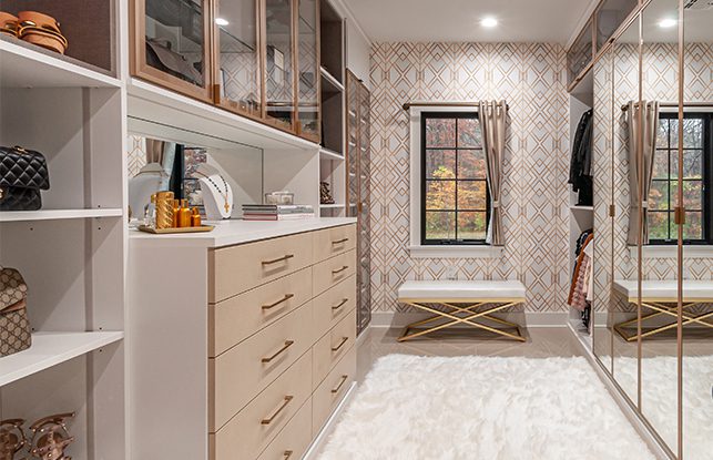 Custom Closets for a New Jersey Couple’s Forever Home