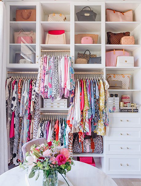 Custom spaces for accessories and clothes | California Closets 
