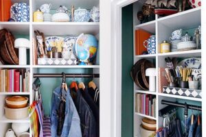 Custom closet with multiple accessories and storage space | California Closets