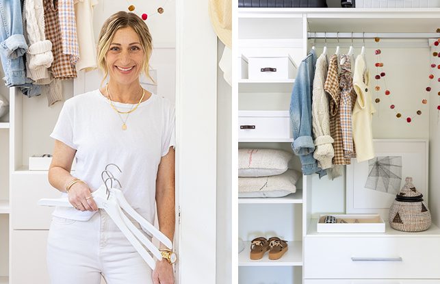 Primary Closet Reveal with California Closets - Blog by Rachel Rosenthal