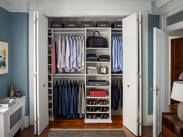 How to Organize a Small Reach-in Closet for Multi-Purpose Storage