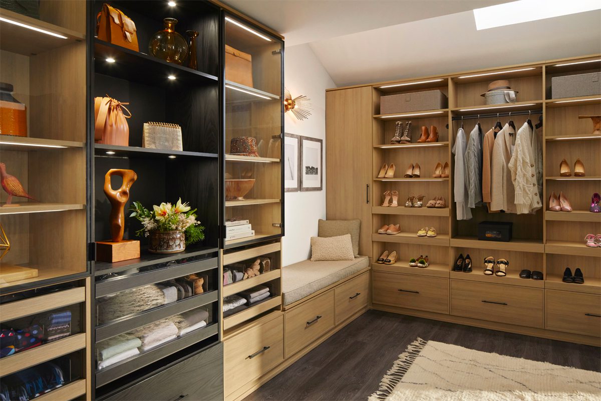Louis Vuitton Luggage - Transitional - closet - Traditional Home