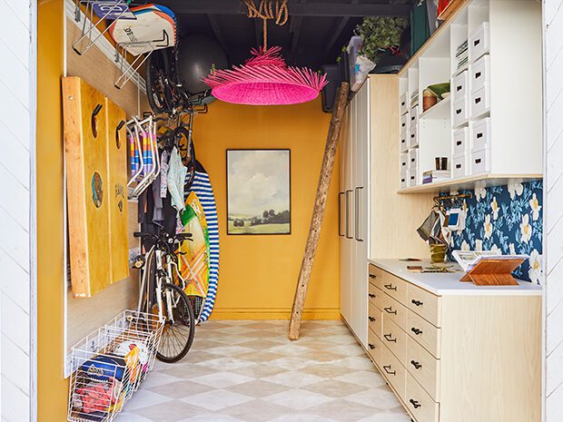 small design garage cabinet plan idea