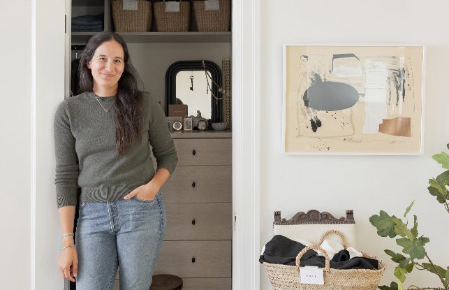 Author and Interior Designer Caitlin Flemming’s Walk In Closet Transformation