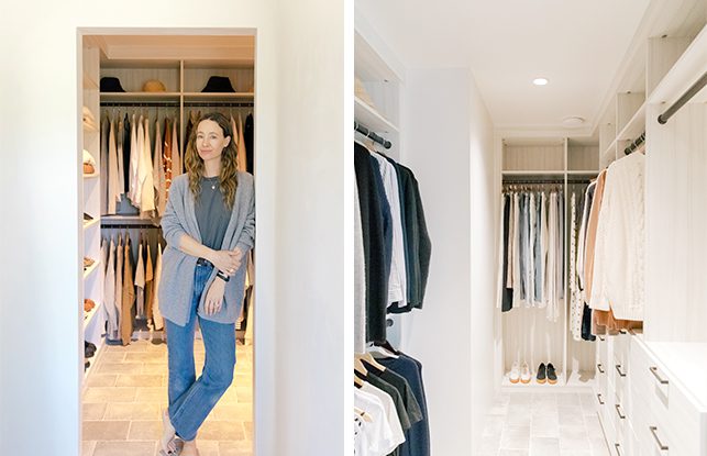 A Serene Walk In Closet for Entrepreneur Jenni Kayne 