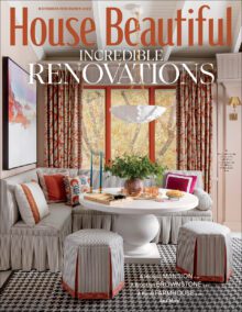 House Beautiful November December Issue featuring 13 California Closets design renovations